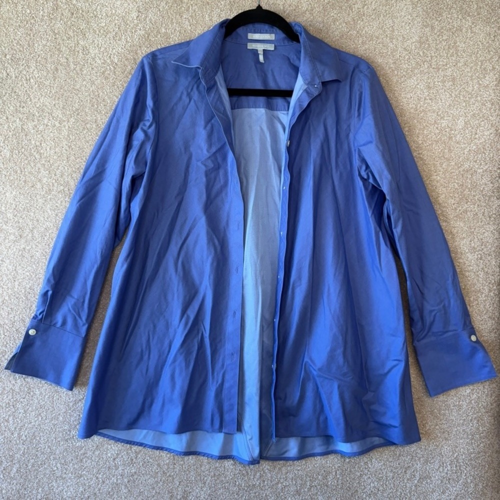 HINSON WU Luxe Cotton Button Up Shirt Size‎ 8 Work Casual Minimalist